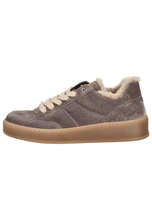 Gabor Sneaker Veloursleder Taupe