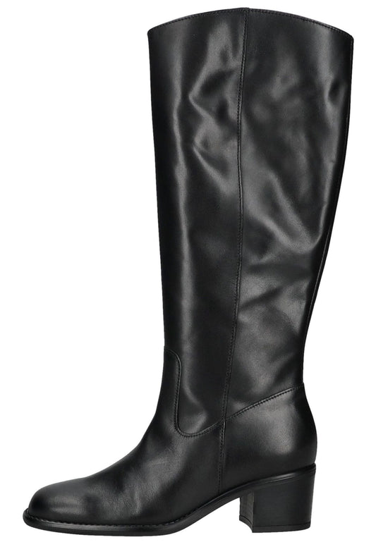 Gabor Stiefel Glattleder Schwarz Warmfutter