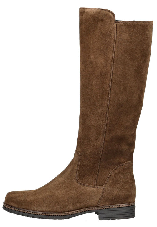 Gabor Stiefel Veloursleder Whisky