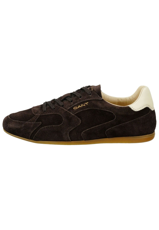 GANT Sneaker Nubukleder/Textil Dunkelbraun