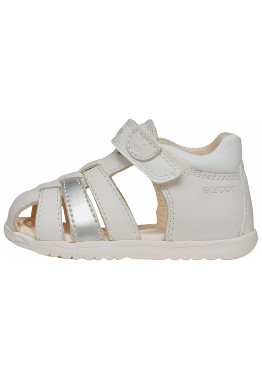 Geox Halbschuhe Leder/Synthetik Weiß