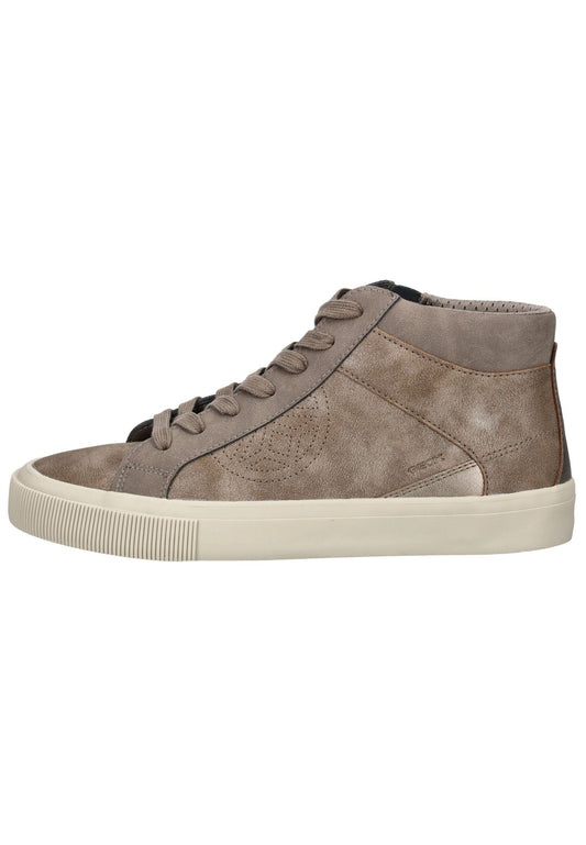 Geox Sneaker Lederimitat Taupe