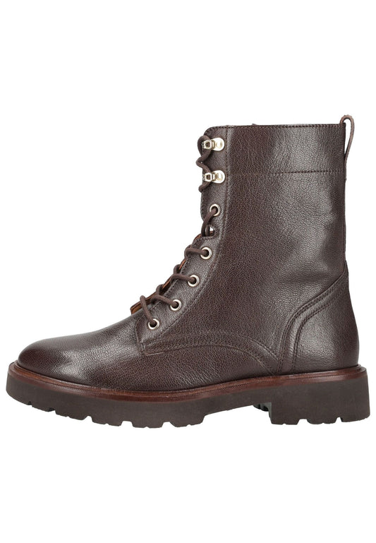 Geox Stiefelette Leder Dunkelbraun