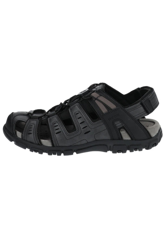 Geox Wanderschuhe Lederimitat Schwarz