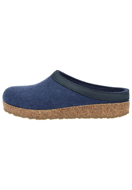 Haflinger Hausschuhe Filz Jeans