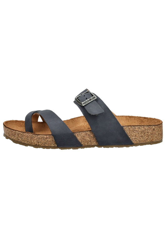 Haflinger Sandalen Leder Marine