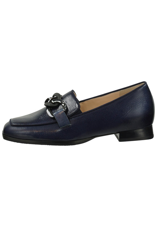 HASSIA Slipper Leder Blue