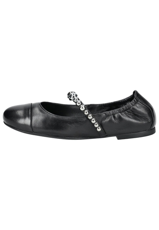 Högl Ballerinas Leder Schwarz
