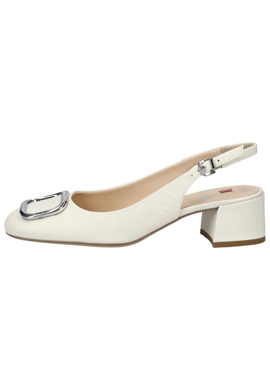 Högl Pumps Glattleder Creme