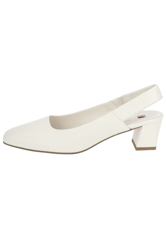 Högl Pumps Leder Creme