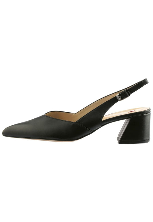Högl Pumps Leder Schwarz