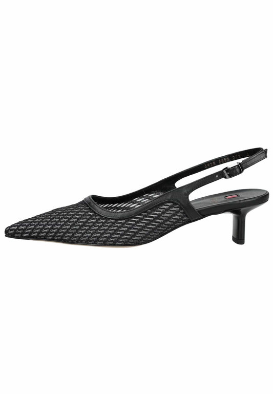 Högl Pumps Textil Schwarz