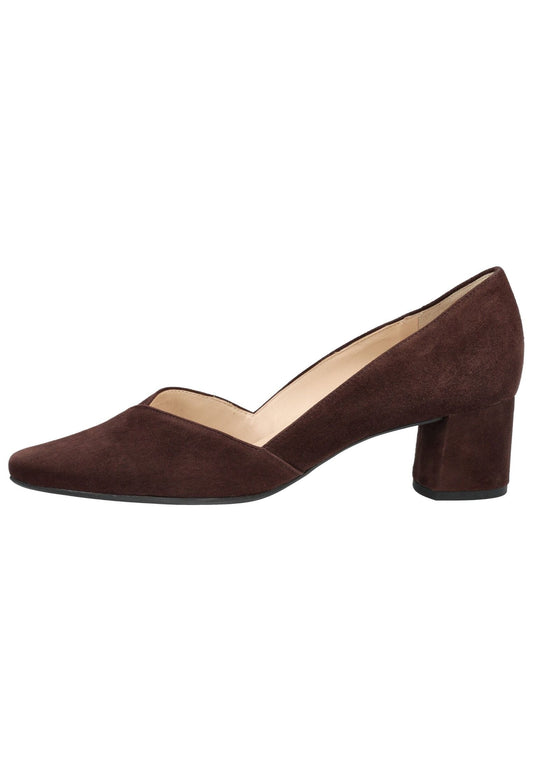 Högl Pumps Veloursleder Dunkelbraun