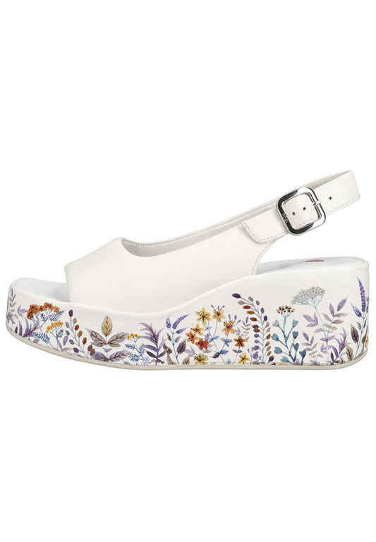 Högl Sandalen Leder Weiß