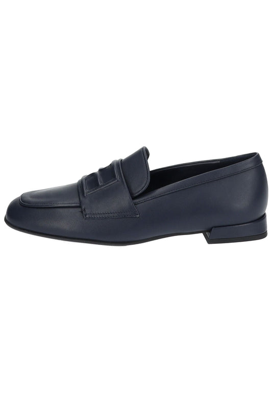 Högl Slipper Leder Dunkelblau