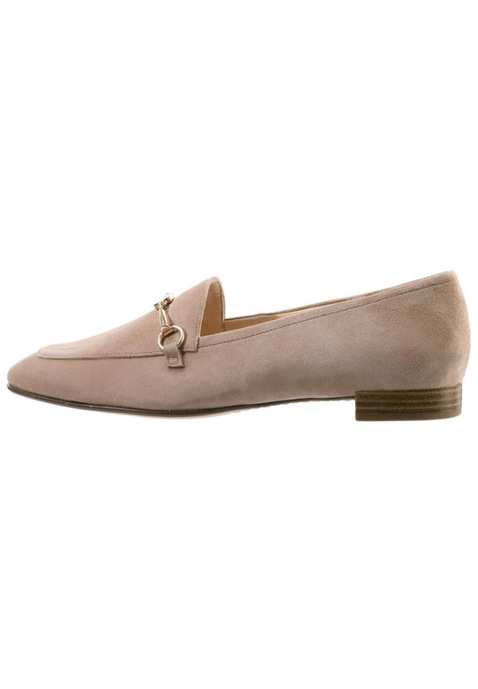 Högl Slipper Veloursleder Taupe