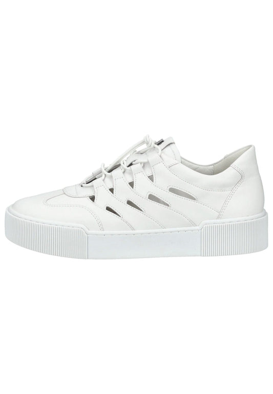 Högl Sneaker Glattleder Weiß