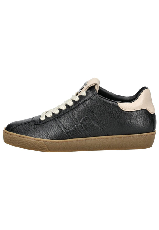 Högl Sneaker Leder Schwarz/Beige