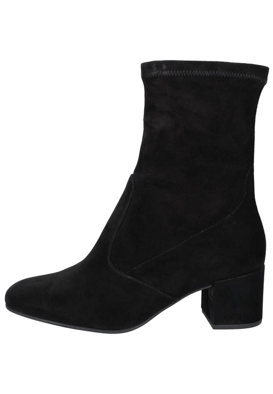 Högl Stiefelette Veloursleder Schwarz