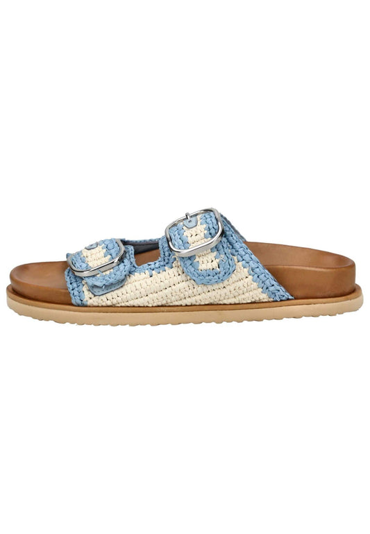 Inuovo Pantoletten Textil Azur