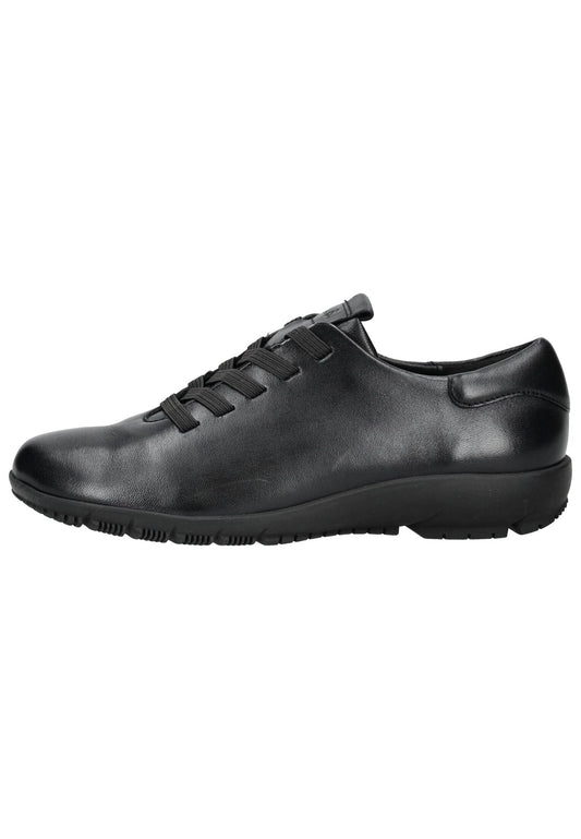 Josef Seibel Halbschuhe Leder Schwarz