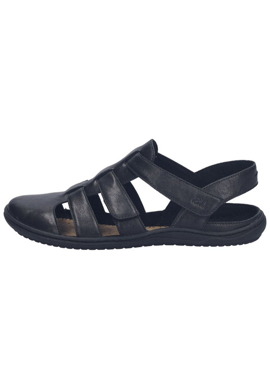 Josef Seibel Sandalen Leder Schwarz