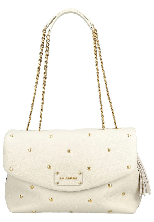 LA CARRIE Taschen Leder Ivory