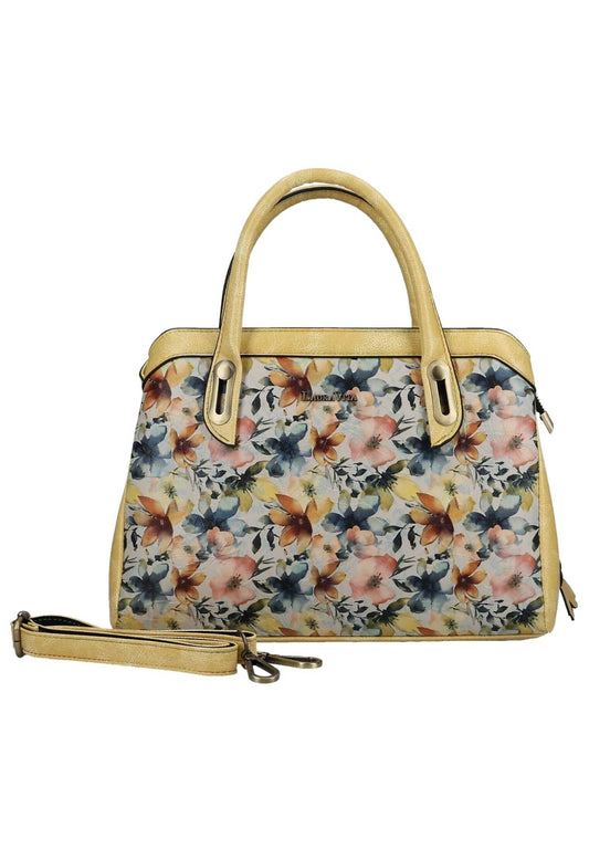 Laura Vita Taschen Lederimitat/Textil Gelb