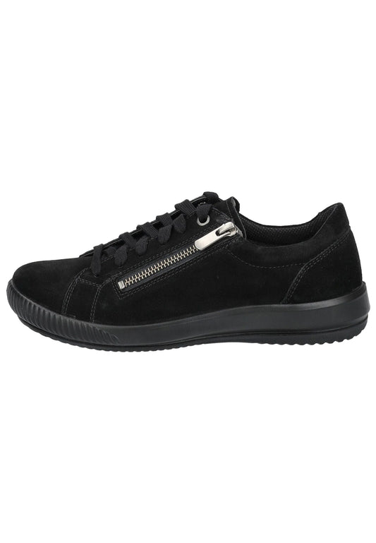 Legero Halbschuhe Veloursleder/Textil Schwarz