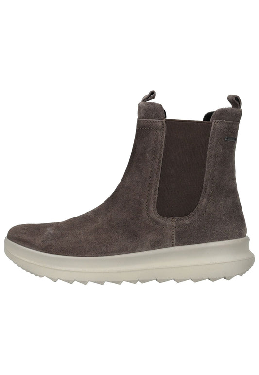 Legero Stiefelette Veloursleder Grau Warmfutter