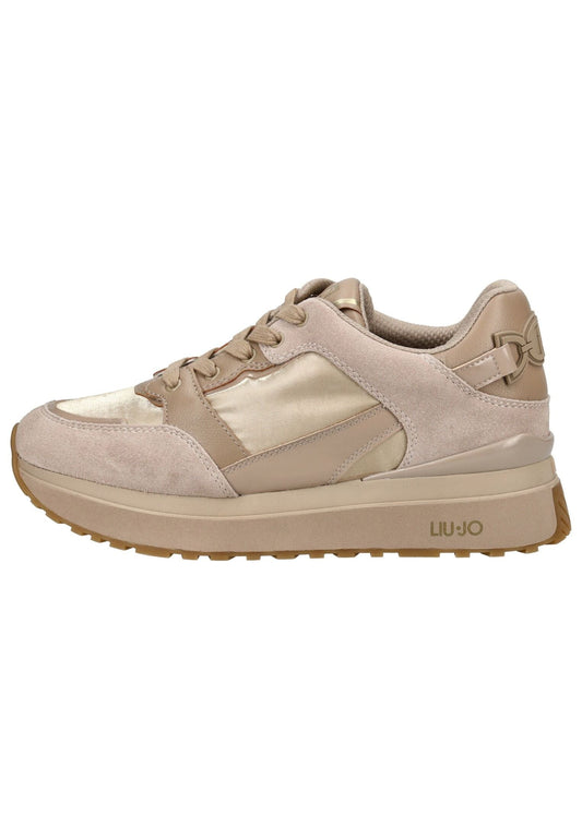 Liu Jo Sneaker Veloursleder/Synthetik Nude