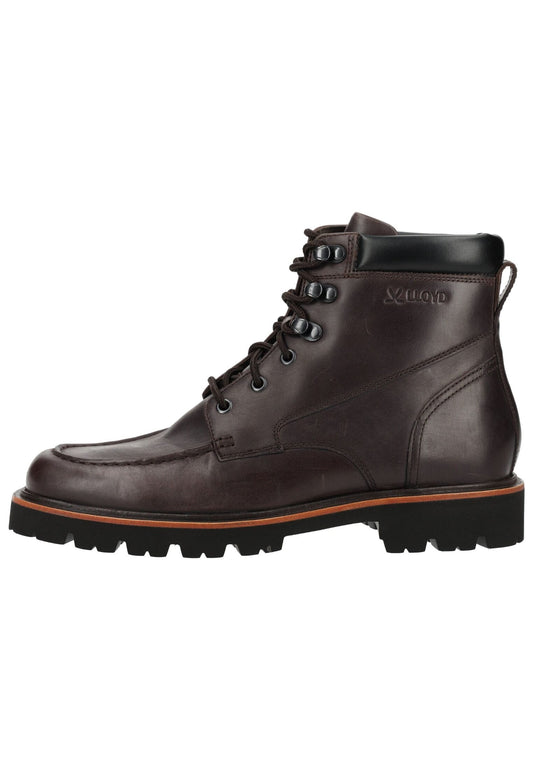 LLOYD SELECTED Stiefelette Leder Dunkelbraun