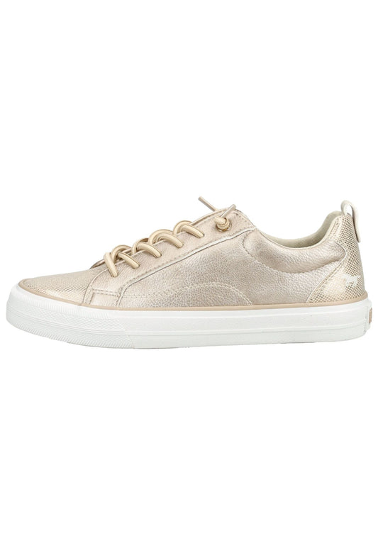 Mustang Sneaker Lederimitat Beige
