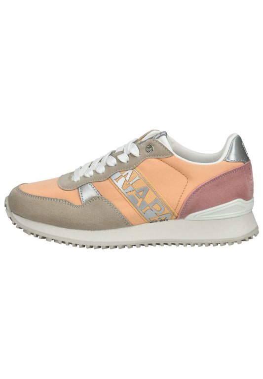 Napapijri Sneaker Lederimitat/Textil Beige/Orange