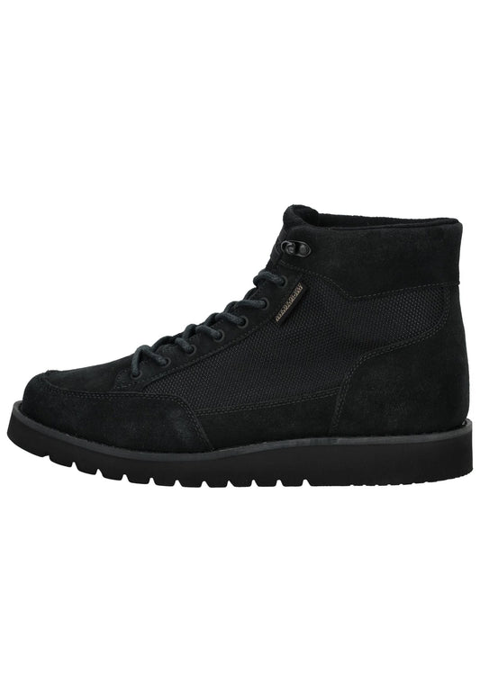 Napapijri Stiefelette Veloursleder/Synthetik Schwarz