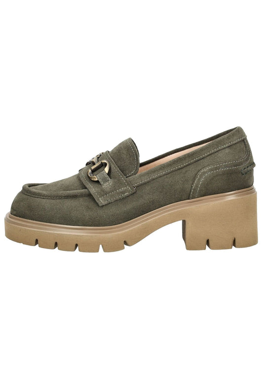 Nero Giardini Pumps Veloursleder Dunkelgrün