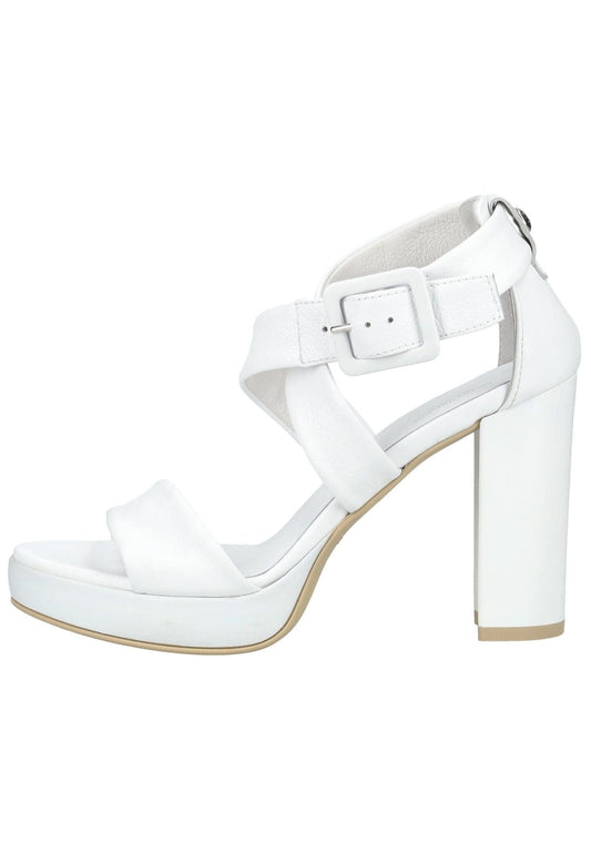 Nero Giardini Sandalen Leder Weiß