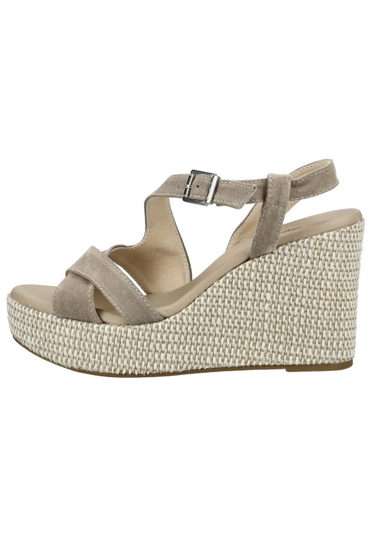 Nero Giardini Sandalen Veloursleder Beige