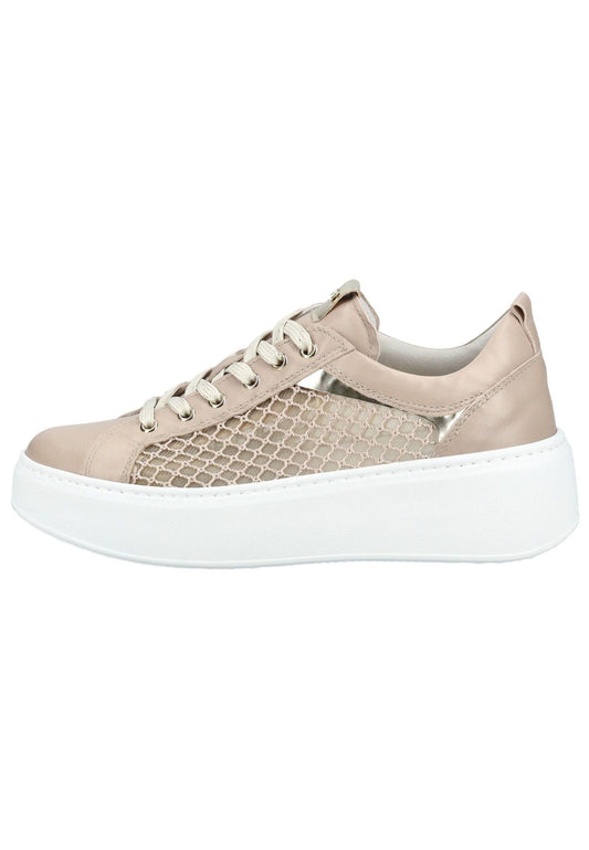 Nero Giardini Sneaker Leder/Textil Beige