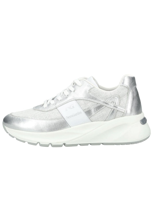 Nero Giardini Sneaker Leder/Textil Silber