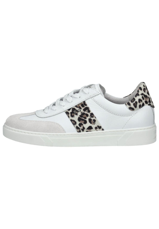 Nero Giardini Sneaker Leder/Textil Weiß Kombi