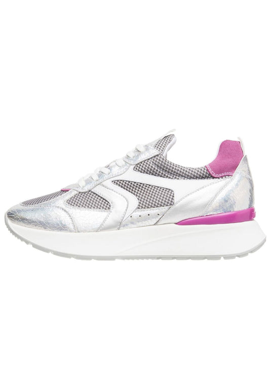 Nero Giardini Sneaker Lederimitat/Textil Silber