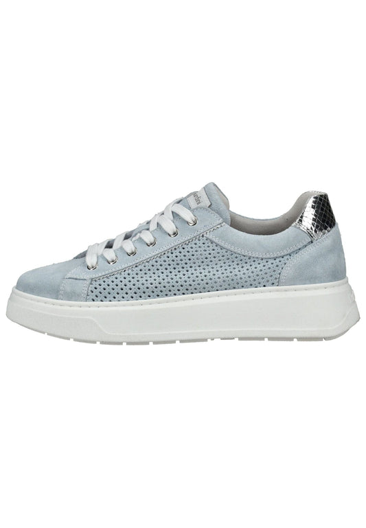 Nero Giardini Sneaker Veloursleder Hellblau
