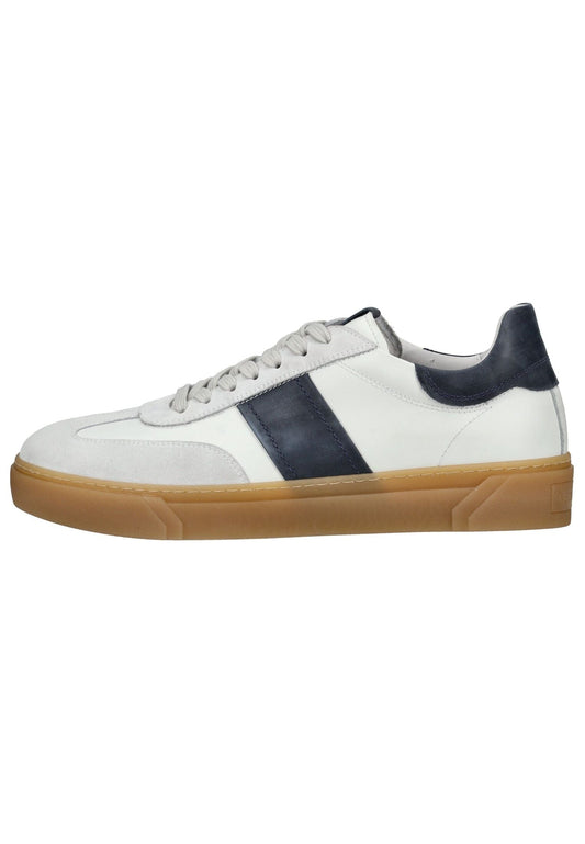 Nero Giardini Sneaker Veloursleder Weiß/Schwarz