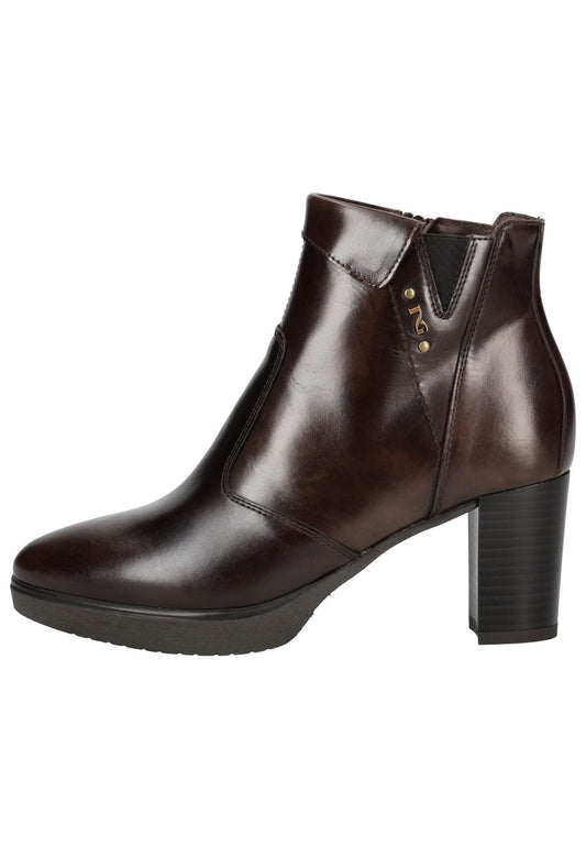 Nero Giardini Stiefelette Leder Dunkelbraun