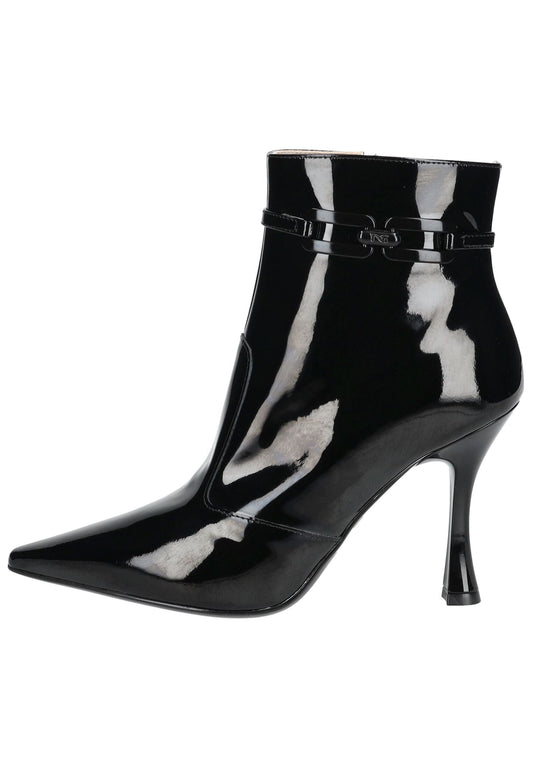 Nero Giardini Stiefelette Leder Schwarz Lack