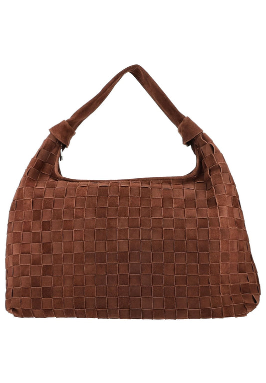 NUNOO Taschen Veloursleder Cacao
