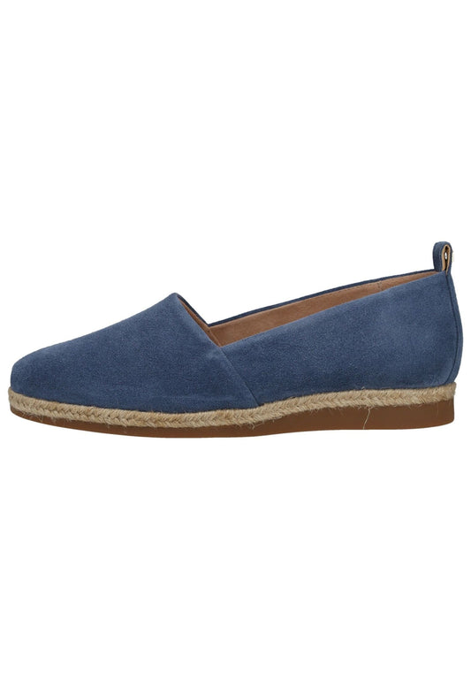Paul Green Halbschuhe Veloursleder Blau