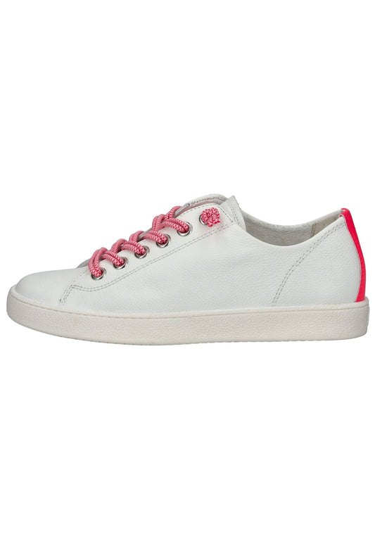 Paul Green Sneaker Glattleder Weiß/Pink