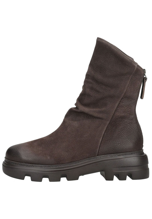 Paul Green Stiefelette Nubukleder Mocca